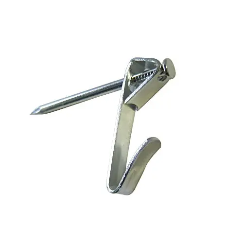 50 lb Picture Hanger Hooks with Nails - 25 Pack - Heavy Picture Hangers 50 lbs 50 lb Picture Hanger Hooks with Nails - 25 Pack - Heavy Picture Hangers 50 lbs