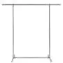 FDInspiration Silver 51.6" Steel Garment Rack Single Bar Clothes Hanger with Ebook FDInspiration Silver 51.6" Steel Garment Rack Single Bar Clothes Hanger with Ebook
