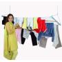 Skylift Ceiling Mounted Cloth Drying Laundry Hanger Stand Rack with Pulley for Pull and Dry Easy Dry Systems 6 Feet X 2 Feet