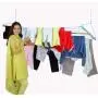 Skylift Ceiling Mounted Cloth Drying Laundry Hanger Stand Rack with Pulley for Pull and Dry Easy Dry Systems 6 Feet X 2 Feet