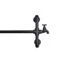 Industrial Pipe Bathroom Towel Rack-Coat Hat Hook-Bedroom Storage Hanger-Iron Pipe Bracket 40inch