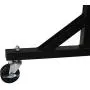 Simple Houseware Commercial Z Base Garment Rack, Black