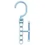 5Hole Practical Clothes Hanger Rack Space Saver Organizer Clothing Hook Magic Hanger Closet Organizer Space Save 10pcs Random Color