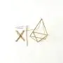 Hanging air plant holder, mobile Himmeli, gold plant hanger, air plant geometric planter, airplant display, home decor gift, octahedron 01 Hanging air plant holder, mobile Himmeli, gold plant hanger, air plant geometric planter, airplant display, home decor gift, octahedron 01