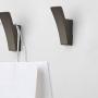 aXXcssqw9b Self Adhesive Coat Hook - Wall Mounted Clothes Towel Hat Hanger Holder Bathroom Kitchen Firm Hook Home Organizer Satin Golden 6286