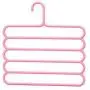 5pcs Random Color 5 Layers Pants Clothes Hangers Non-Slip Multifunctional Clothes Hangers Multilayer Tie Scarfs Magic Hanger Home Organizer 5pcs Random Color 5 Layers Pants Clothes Hangers Non-Slip Multifunctional Clothes Hangers Multilayer Tie Scarfs Magic Hanger Home Organizer