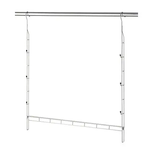 Organize It All Durable Chrome Closet Doubler (1346W)