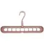 10pcs Random Color 9 Holes Space Saver Plastic Magic Hanger Clothes Rack Clothing Hook Closet Organizer Creative Folding Wardrobe Storage Hangers 10pcs Random Color 9 Holes Space Saver Plastic Magic Hanger Clothes Rack Clothing Hook Closet Organizer Creative Folding Wardrobe Storage Hangers