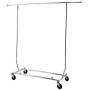 Cypress Shop Garment Rack Clothes Hangers Commercial Clothes Hanger Clothing Hangers Garment Rail Rack Rolling Double Bar Adjustable Heavy Duty Collapsible Clothes Hanger Laundry Dryer Trolley Cart