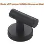 Nolimas Towel Coat Hook Matte Black SUS304 Stainless Steel Bathroom Clothes Cabinet Closet Sponges Robe Hook Wall Mounted Round Kitchen Heavy Duty Door Hanger 1 Pack Nolimas Towel Coat Hook Matte Black SUS304 Stainless Steel Bathroom Clothes Cabinet Closet Sponges Robe Hook Wall Mounted Round Kitchen Heavy Duty Door Hanger 1 Pack