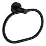 Matte Black Towel Ring, Angle Simple Stainless Steel Swivel Hand Towel Holder, Bathroom Face Towel Hanger 7.8 Inch Matte Black Towel Ring, Angle Simple Stainless Steel Swivel Hand Towel Holder, Bathroom Face Towel Hanger 7.8 Inch