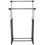 Cypresshop Garment Rack Double Rail Adjustable Rolling Clothes Hanger Laundry Drying Rack Cypresshop Garment Rack Double Rail Adjustable Rolling Clothes Hanger Laundry Drying Rack