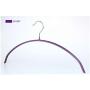 DNJKSA PVC Coated Cloth Hangers/Metal Semicircle Hanger (10 Pieces/Lot)(Random Color)