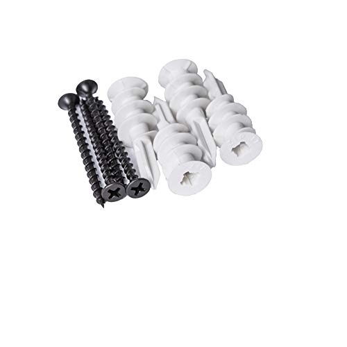 String Swing Guitar Hanger Mounting Hardware Replacement Kit -Two Sets- 4X Screws 4X Drywall Anchors String Swing Guitar Hanger Mounting Hardware Replacement Kit -Two Sets- 4X Screws 4X Drywall Anchors