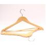 5pcs Wooden Wood Coat Hangers Clothes Garment Suit Shirt Trouser Hanger Drying Racks
