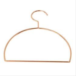 KIPB Clothes Hanger Semicircle Shape Tie Bedroom Coat Belts Shop Organizer Holder Scarf Metal Storage Rack Towel Home Rose Gold