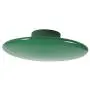 Wood Dots Coat Hooks Flat Round Shape Bright Color Wall Mounted Wall Hanger, Scatter The Wall to Display Hats, Scarves,Clothes(10 Colors) - Green L