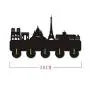 Coat racks coat hooks Unique design Wooden Hanger Creative Gift Clothes Hat Key Hook/Coat Rack/Wall Hook Home Decoration Wall Stickers Kitchen Bathroom Towel Hook,Black （Long：30cm） over door hooks