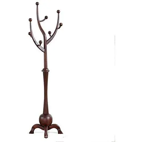 COAT RACK RRH Hooks Solid Wood Hanging Clothes, Hangers, Floor-Standing Hangers, Single-bar, for Bedroom Study Living Room,4 Colors,180x45cm/70.8x17.7 inch Free Standing COAT RACK RRH Hooks Solid Wood Hanging Clothes, Hangers, Floor-Standing Hangers, Single-bar, for Bedroom Study Living Room,4 Colors,180x45cm/70.8x17.7 inch Free Standing