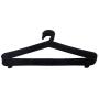 10pcs Non-Slip Multifunctional Plastic Clothes Hangers for Wet or Dry,Adult Ladies Men Clothes Dress Space-Saving Clothes Hangers