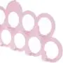 jiulonerst 11 Holes Clothes Tie Belt Shawl Scarf Hanger Display Holder Closet Organizer for Home Decor