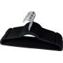 Excellent 50 PC Velvet Hangers Clothes Premium 150 Heavy Duty Non Slip Black