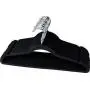 Excellent 50 PC Velvet Hangers Clothes Premium 150 Heavy Duty Non Slip Black