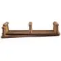 OROPY Wooden Expandable Coat Rack Wall Mounted Multi-Purpose Closet Hook for Door and Wall (X Shape, 14 Peg Hooks)