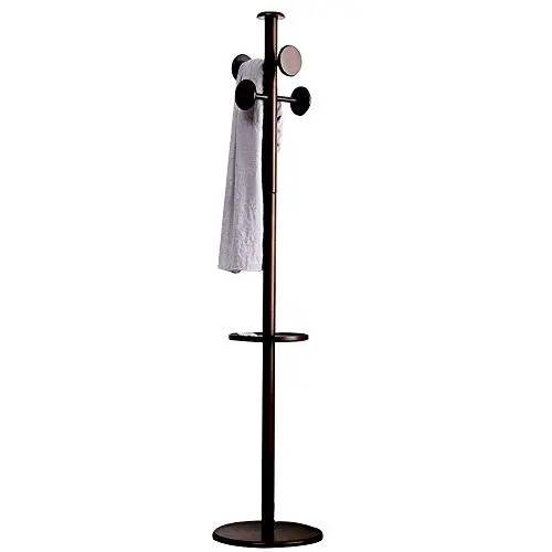 HLR-Coat Racks Free Standing Drying Racks Solid Wood Coat Rack Hanger Floor Bedroom Clothes Rack Simple Single Pole Living Room Foyer Creative Hanger Wood HLR-Coat Racks Free Standing Drying Racks Solid Wood Coat Rack Hanger Floor Bedroom Clothes Rack Simple Single Pole Living Room Foyer Creative Hanger Wood