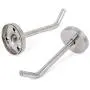 Bathroom Wall Mount 40x100mm Stainless Steel Clothes Hat Hook Hanger