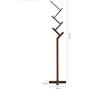 Floor Coat Rack Hanger Clothes Rack, Wood Color, Black Walnut,40cm30cm187cm Haiming (Color : Black Walnut)