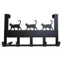 Mango Steam Over-The-Door Hanger (Cat, Black)