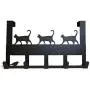 Mango Steam Over-The-Door Hanger (Cat, Black) Mango Steam Over-The-Door Hanger (Cat, Black)