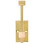 Hickory Hardware S077192-BGB Skylight Collection Coat & Hat Hook, Brushed Golden Brass