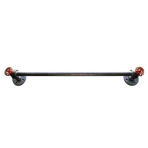 Industrial Pipe Towel Bar, Steampunk black pipe towel hook, industrial hook, rustic farmhouse hand towel holder hanger