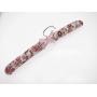 Crystal Lin Cotton Padded Hanger Clothes, Patterned, Soft, 5pc (Patterned17)