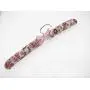 Crystal Lin Cotton Padded Hanger Clothes, Patterned, Soft, 5pc (Patterned17)