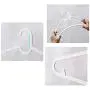 Household Non-Slip Hangers Plastic Seamless Clothes Hangers Windproof Childrens Hangers (1 Pcs),S