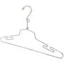10 Pc 16&quot Lingerie Hanger Clothes Display Store Fixture Chrome Finish with Loop