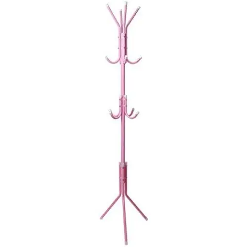 uxcell Metal Coat Rack,Standing Coat Tree 12 Hooks Hanger for Handbags Hat Umbrella Clothes Home Decor Fuchsia uxcell Metal Coat Rack,Standing Coat Tree 12 Hooks Hanger for Handbags Hat Umbrella Clothes Home Decor Fuchsia