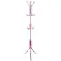 uxcell Metal Coat Rack,Standing Coat Tree 12 Hooks Hanger for Handbags Hat Umbrella Clothes Home Decor Fuchsia uxcell Metal Coat Rack,Standing Coat Tree 12 Hooks Hanger for Handbags Hat Umbrella Clothes Home Decor Fuchsia