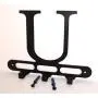 Capital Letter U Monogram Wall Hook Hanger. Satin Black. Solid Steel. Screws Included. Capital Letter U Monogram Wall Hook Hanger. Satin Black. Solid Steel. Screws Included.