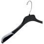 Rusoji 120pcs Non-Slip Clear Rubber Hanger Clothes Grips Clothing Hanging Strips for Wood and Plastic Hangers