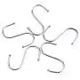 S Shaped Hooks Stainless Steel 5 Size Heavy Duty Hangers for Kitchenware Pan Pots Utensils Clothes Bags Towels Plants Kitchen, Work Shop, Bathroom, Garden 20PCS S Shaped Hooks Stainless Steel 5 Size Heavy Duty Hangers for Kitchenware Pan Pots Utensils Clothes Bags Towels Plants Kitchen, Work Shop, Bathroom, Garden 20PCS