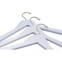 Personalized Bridal Hangers, Custom Wedding Hanger with Bow, Wooden Bridesmaid Hangers, Wedding Dress Hanger for Bride and Groom (White, Center Only + Laser Engraving) Personalized Bridal Hangers, Custom Wedding Hanger with Bow, Wooden Bridesmaid Hangers, Wedding Dress Hanger for Bride and Groom (White, Center Only + Laser Engraving)