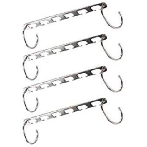 Amazcafe Clothes Hanger Organizer Closet Wardrobe Rack Space Saver Storage Metal 4 Pack