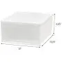 IRIS USA NSSB-W Front Entry Stacking Shoe Box, Wide, White, 6 Pack IRIS USA NSSB-W Front Entry Stacking Shoe Box, Wide, White, 6 Pack