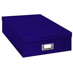 Pioneer Photo Albums OB-12S Pioneer Jumbo Scrapbook Storage Box, Blue