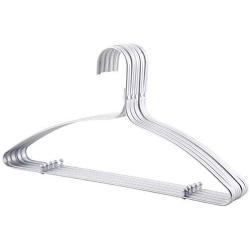 Cabilock Clothes Hanger 5Pcs Aluminum Alloy Laundry Racks Traceless Multifunctional Clothes Hangers for Home