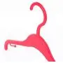 HANGERWORLD 25 Red 11.8inch Plastic Kids Coat Clothes Garment Baby Toddler Top Hangers